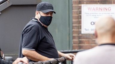 Peter Kay arrives at the O2 Apollo in Manchester ahead of the charity show 
